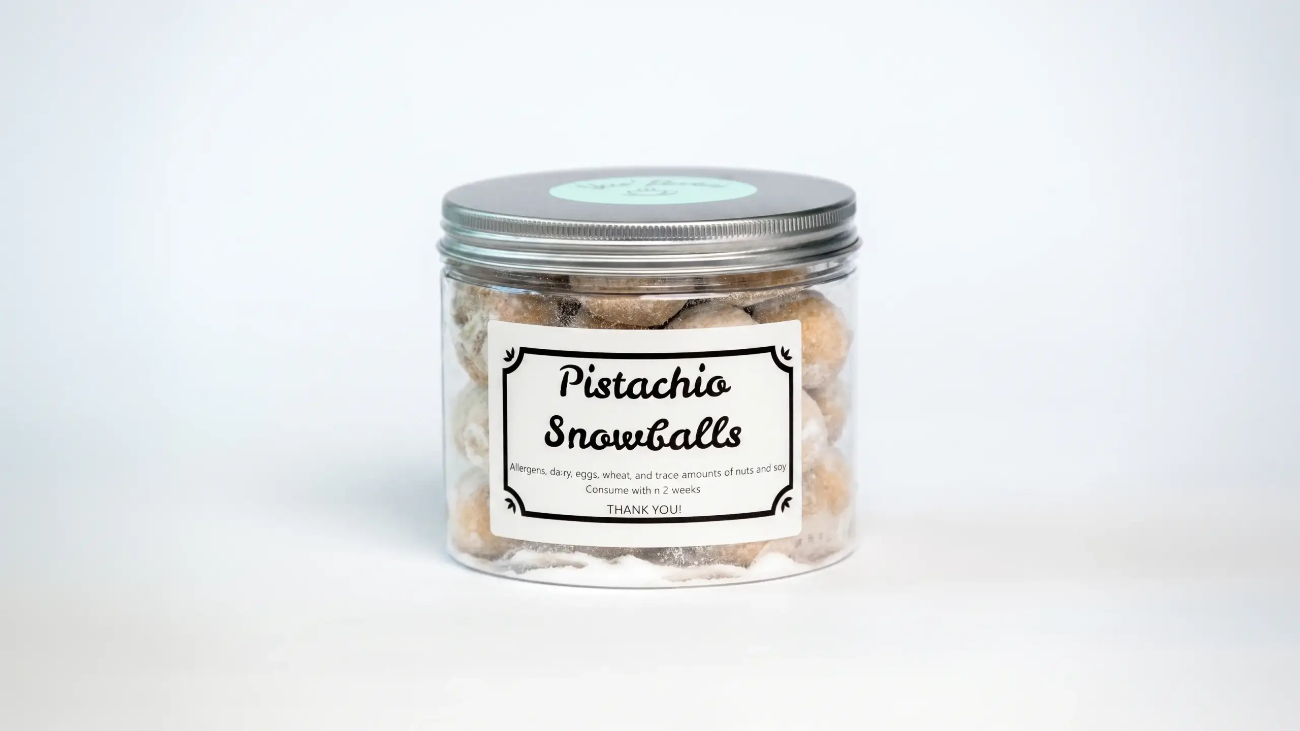 Pistachio Snowballs